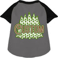 Load image into Gallery viewer, Custom Woodland Trees Pet Raglan Shirts
