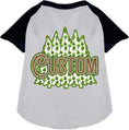 Load image into Gallery viewer, Custom Woodland Trees Pet Raglan Shirts

