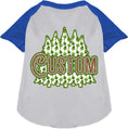 Load image into Gallery viewer, Custom Woodland Trees Pet Raglan Shirts
