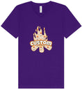 Load image into Gallery viewer, Custom Around the Campfire Unisex V-Neck Shirt
