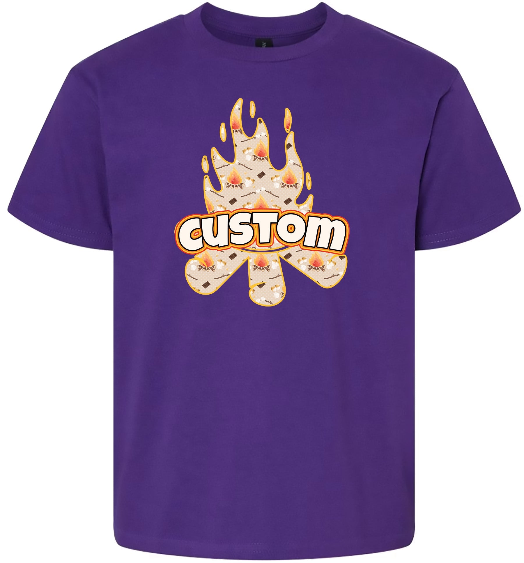 Custom Around the Campfire Children's Gildan Soft Shirt