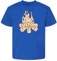Load image into Gallery viewer, Custom Around the Campfire Children's Gildan Soft Shirt
