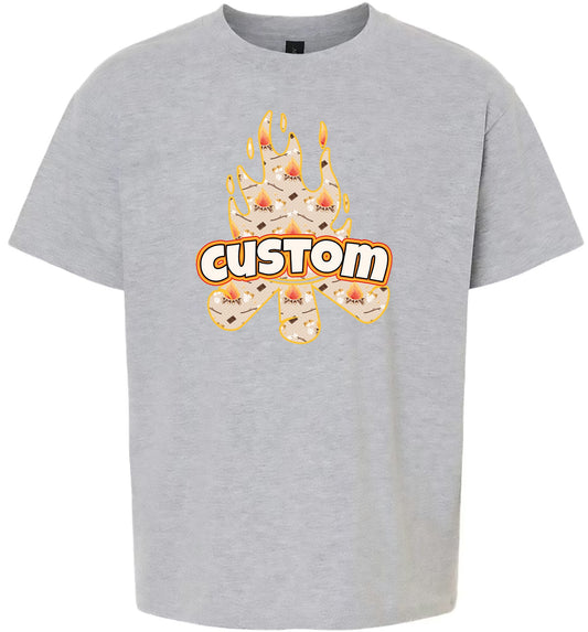 Custom Around the Campfire Children's Gildan Soft Shirt