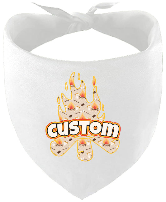Custom Around the Campfire Pet Bandana
