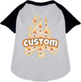 Load image into Gallery viewer, Custom Around the Campfire Pet Raglan Shirts
