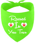 Load image into Gallery viewer, Custom Rescued In Pet Bandana
