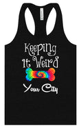 Load image into Gallery viewer, Custom Stay Weird in Women's Racerback Tank
