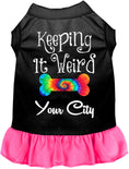 Load image into Gallery viewer, Custom Stay Weird in Pet Dress
