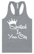 Load image into Gallery viewer, Custom Spoiled In Women's Racerback Tank
