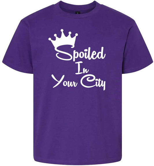 Custom Spoiled In Children's Gildan Soft Shirt