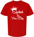Load image into Gallery viewer, Custom Spoiled In Children's Gildan Soft Shirt
