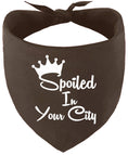 Load image into Gallery viewer, Custom Spoiled In Pet Bandana
