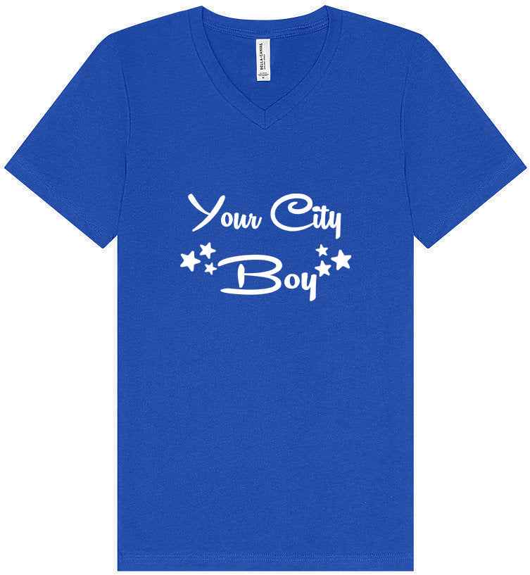 Custom Boy Unisex V-Neck Shirt