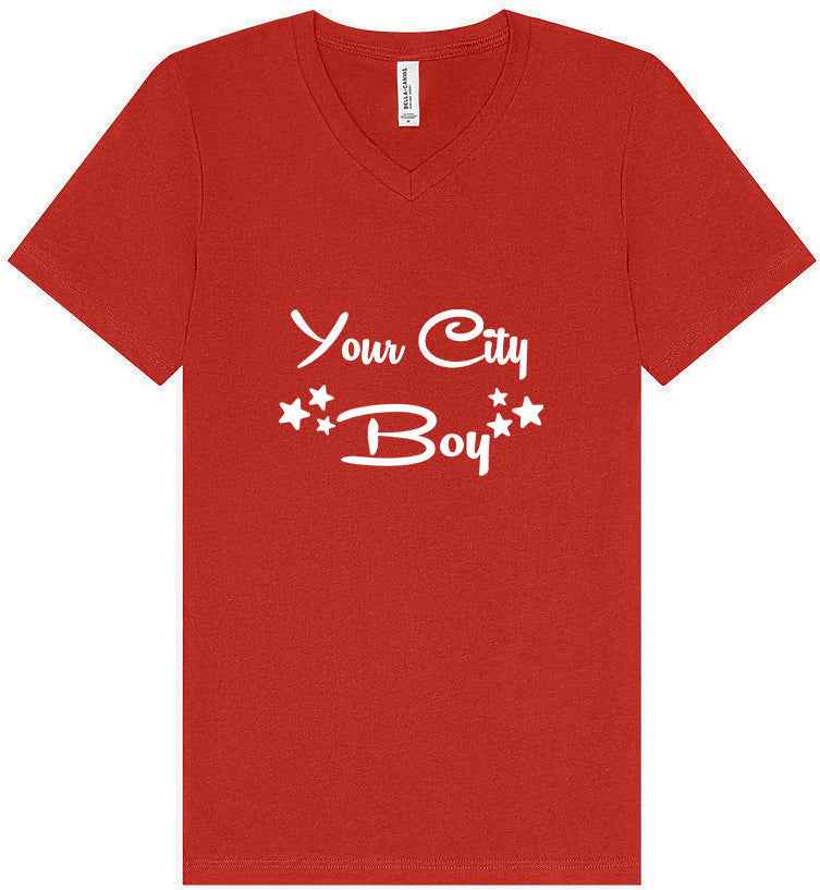 Custom Boy Unisex V-Neck Shirt