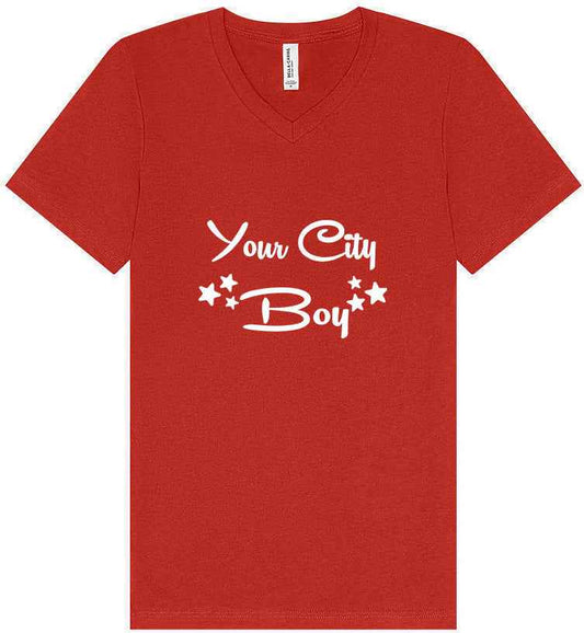 Custom Boy Unisex V-Neck Shirt
