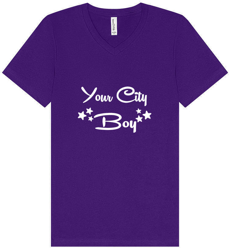 Custom Boy Unisex V-Neck Shirt