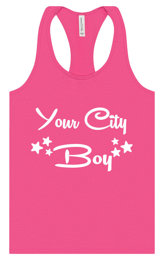 Custom Boy Women's Racerback Tank