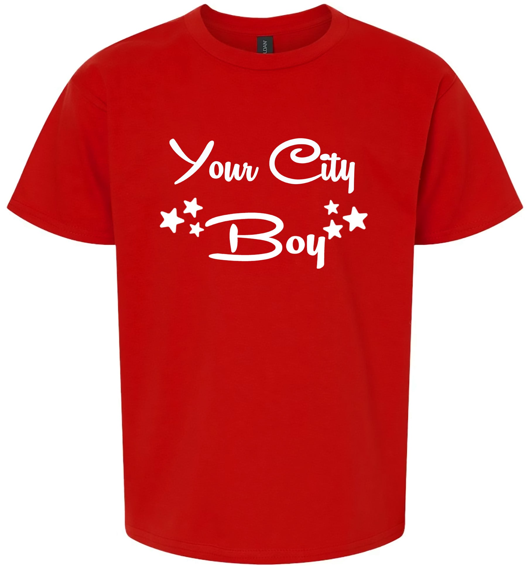 Custom Boy Children's Gildan Soft Shirt