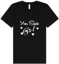 Load image into Gallery viewer, Custom Girl Unisex V-Neck Shirt
