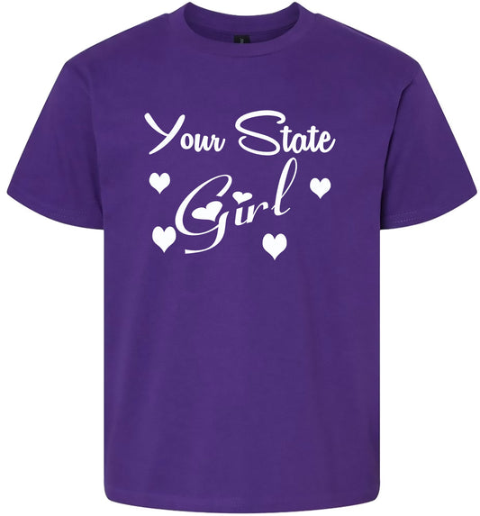 Custom Girl Children's Gildan Soft Shirt