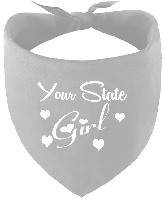 Custom Girl Pet Bandana
