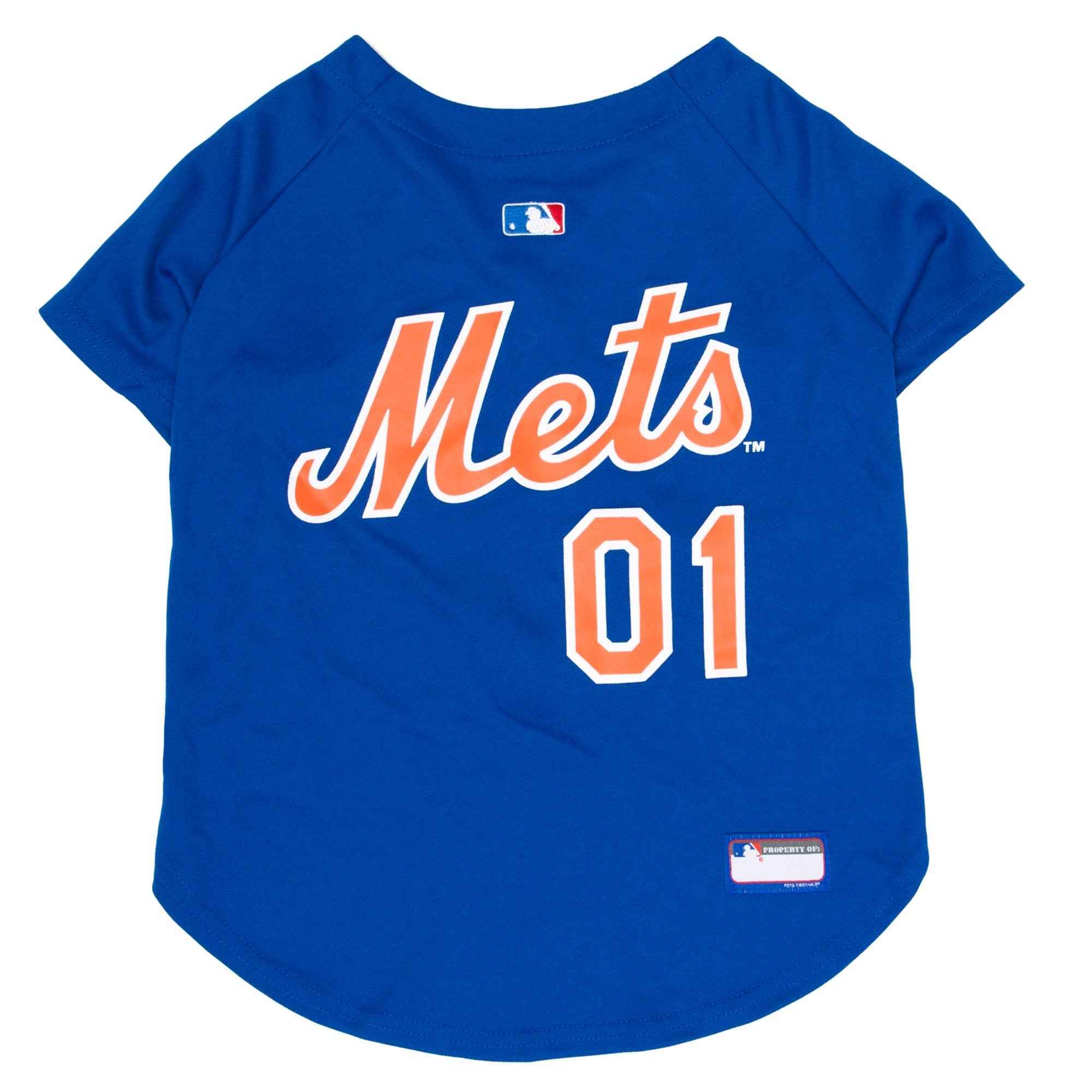 New York Mets MLB Dog Jersey - Official Baseball Pet Fan Apparel