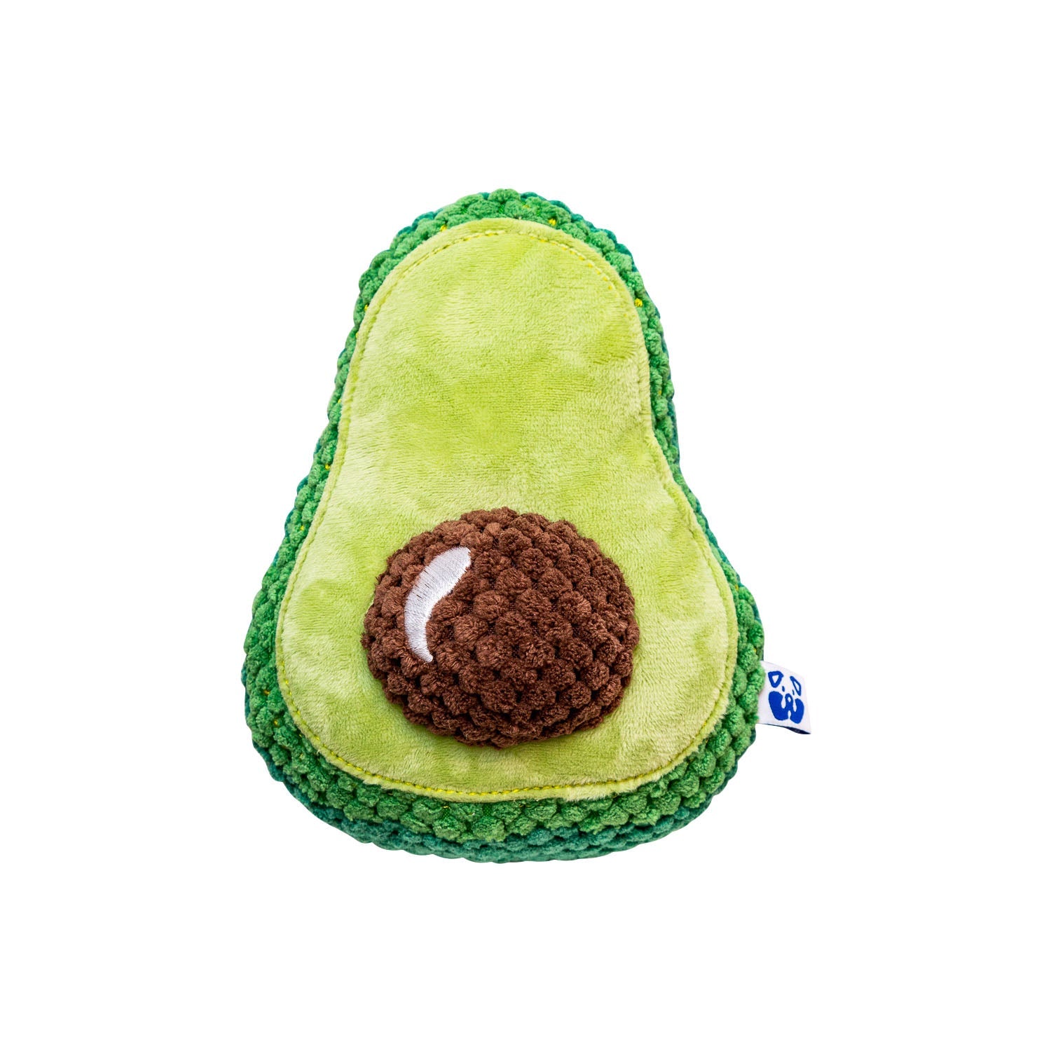 AVOCADO PLUSH DOG TOY 