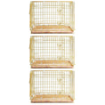 Load image into Gallery viewer, 24-42" Collapsible Copper Gold Dog Crate GLD24-42
