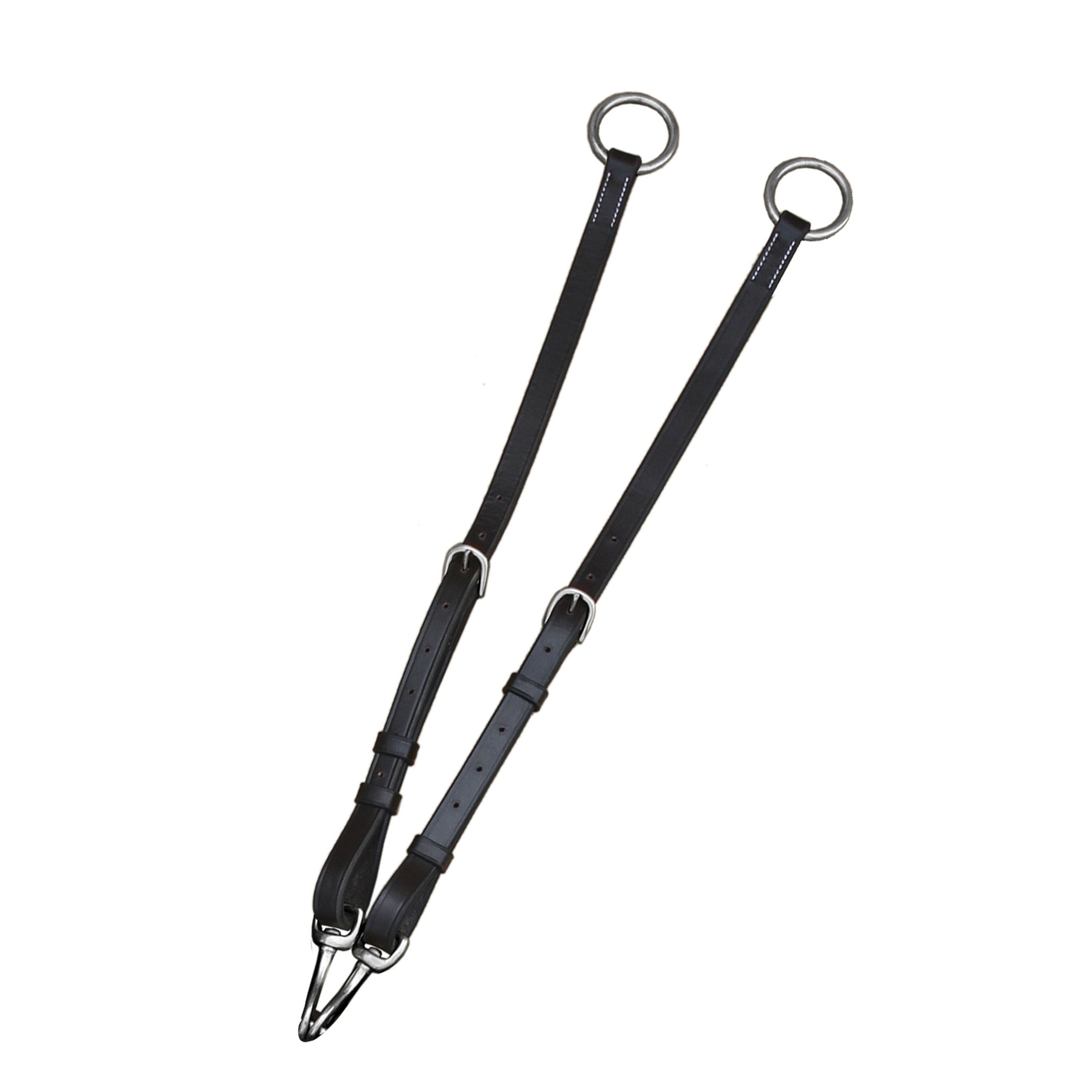 ExionPro Wide Elastic 3 Point Breastplate - Navy Blue Elastic with White Lines