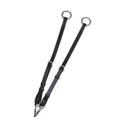 ExionPro Wide Elastic 3 Point Breastplate - Grey Elastic & White Lines 