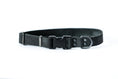 Load image into Gallery viewer, Sport Style Midnight Black Leather Dog Collar
