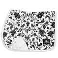 Load image into Gallery viewer, B&W - Floral Saddle Pad
