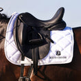 Load image into Gallery viewer, B&W - White Saddle Pad
