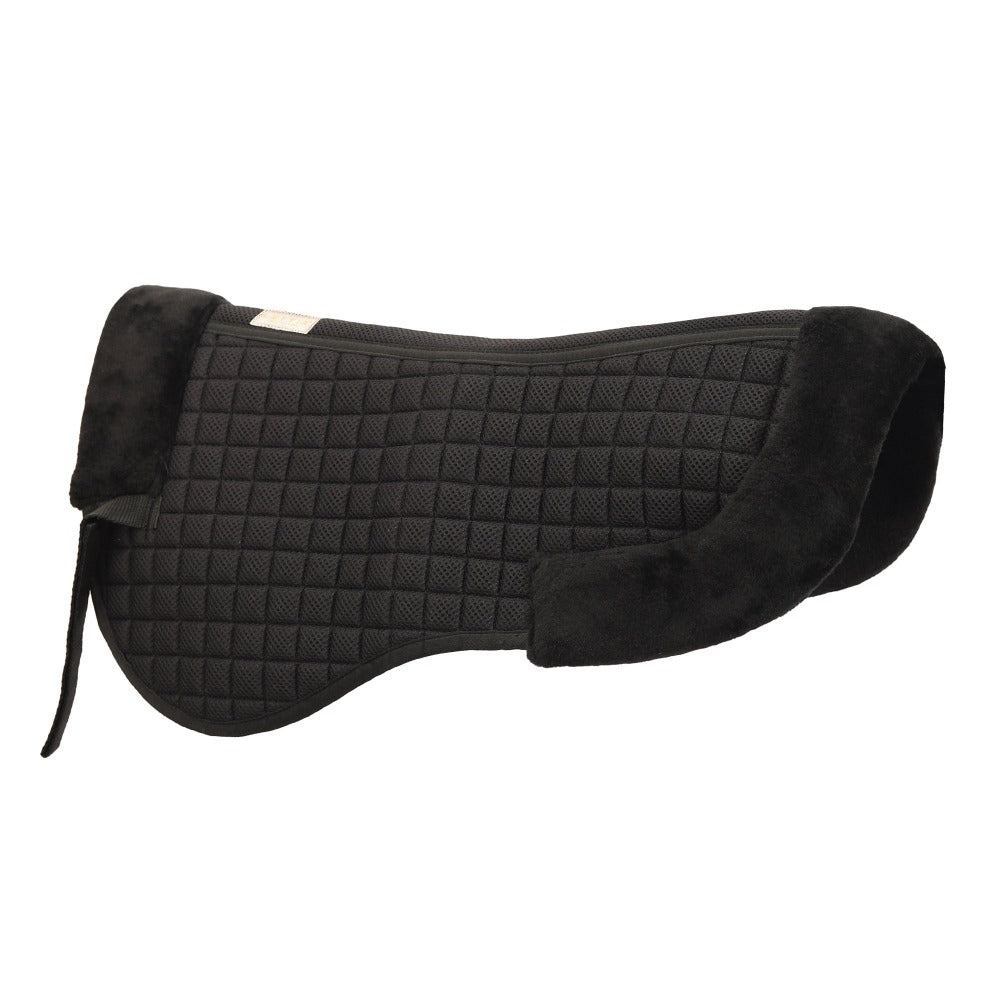 Lettia Coolmax Sherpa Quilted Half Pad w/ Trim - image 6
