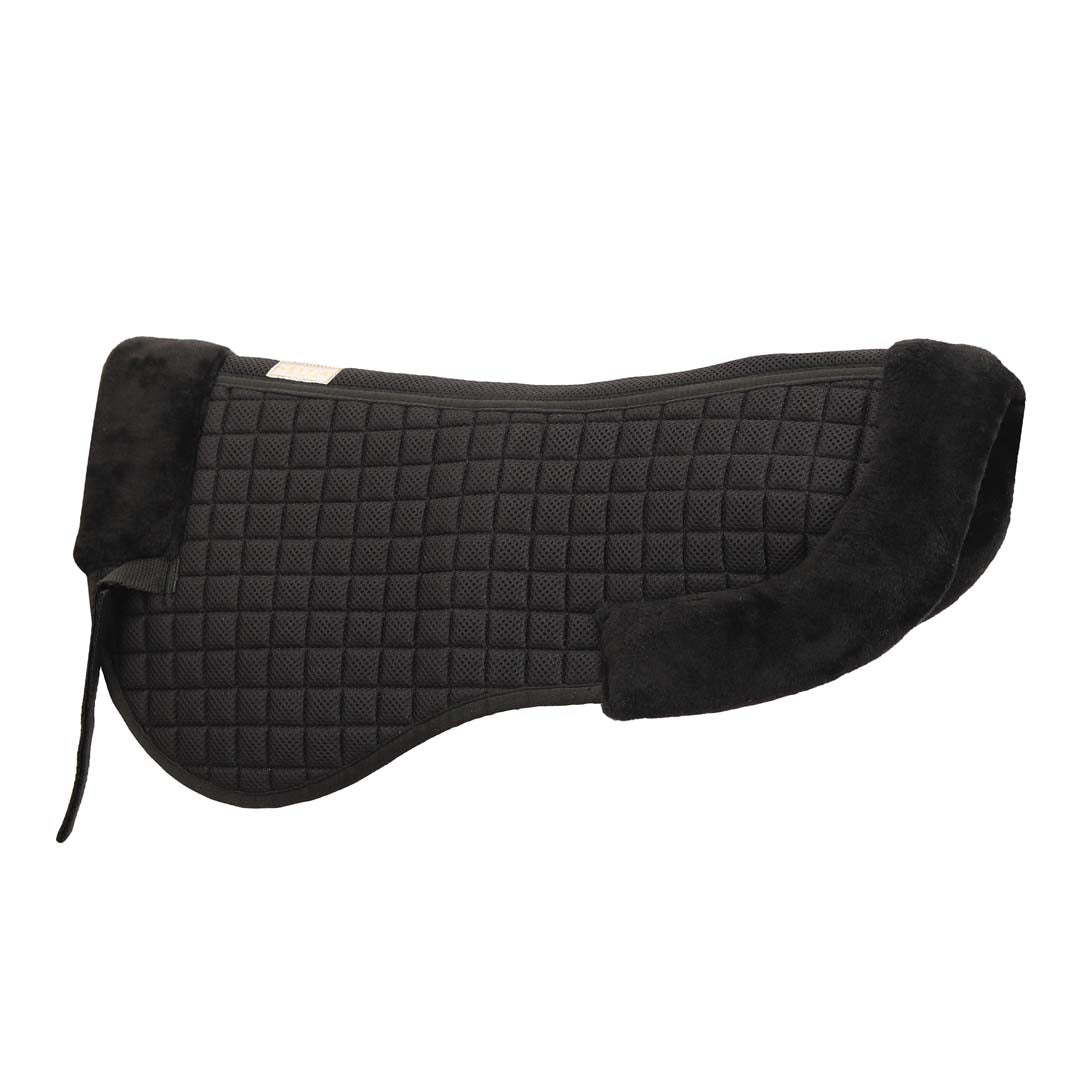 Lettia Coolmax Sherpa Quilted Half Pad w/ Trim - image 7