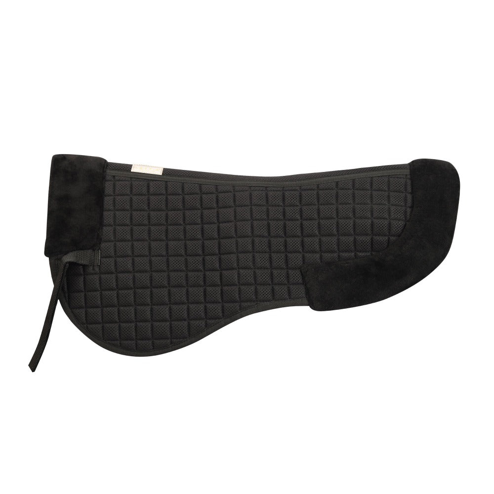 Lettia Coolmax Sherpa Quilted Half Pad w/ Trim - image 5
