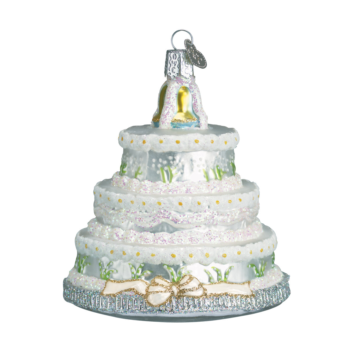 Wedding Cake Christmas Ornament - Southlake Paws