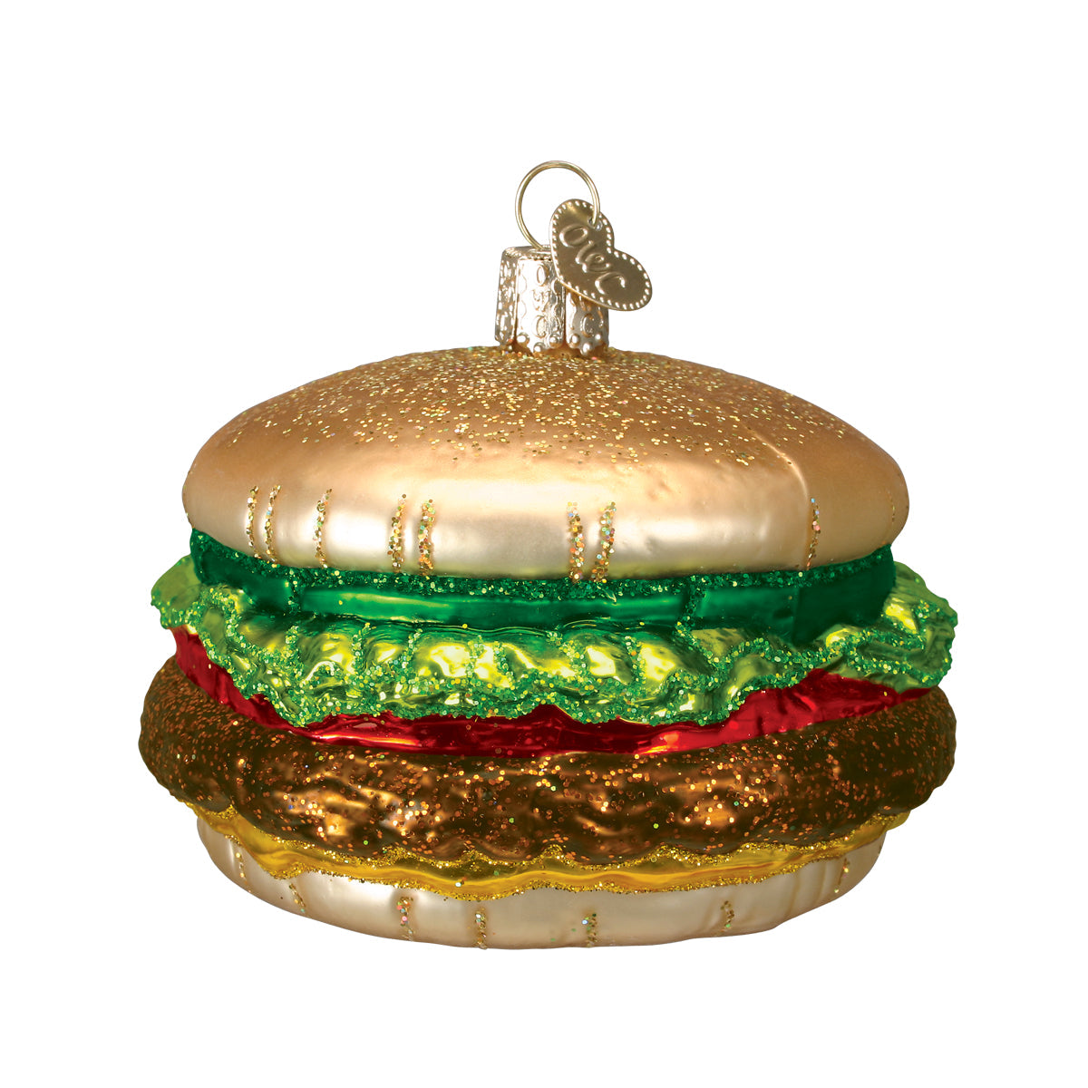 Cheeseburger Ornament - Southlake Paws
