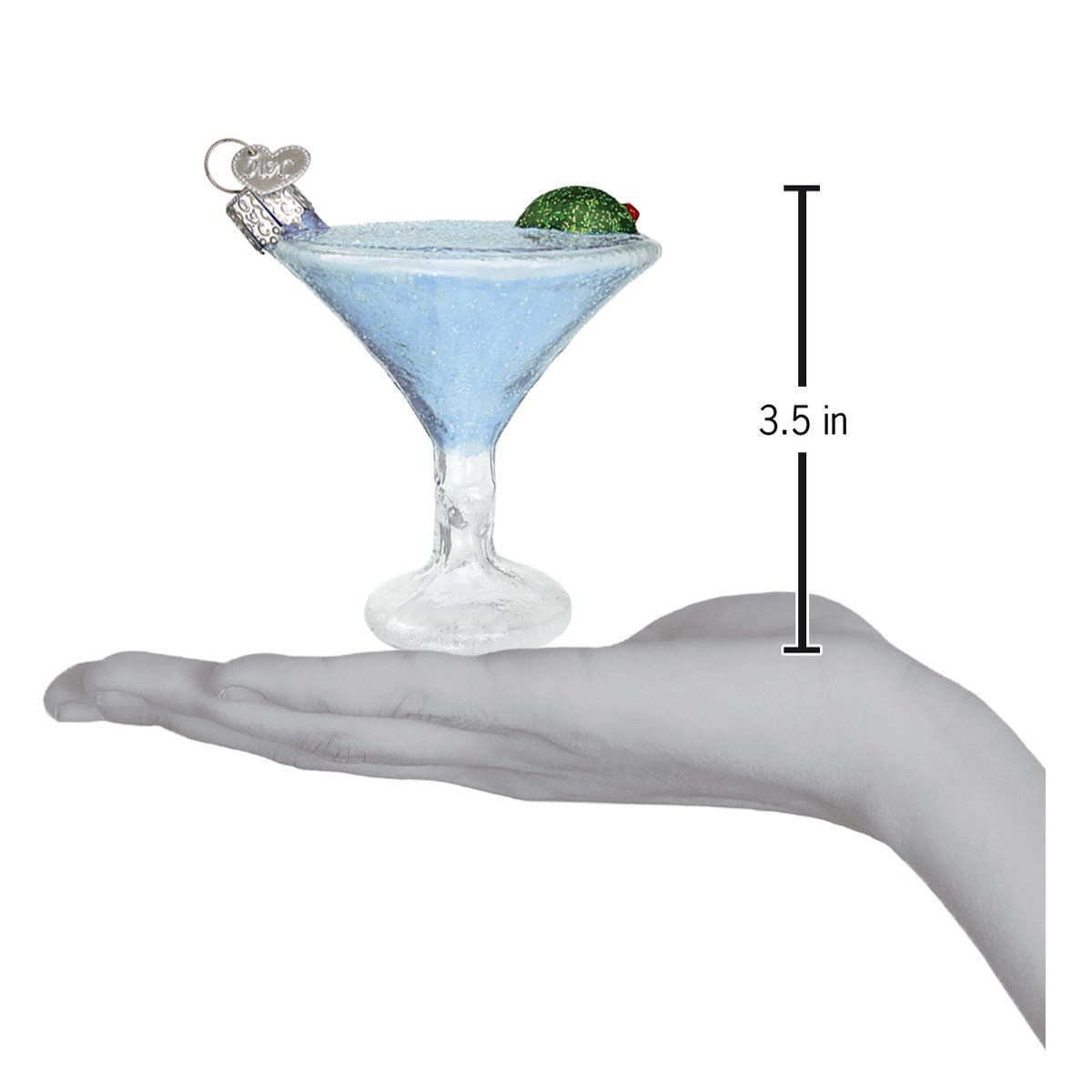 Martini Ornament - Southlake Paws