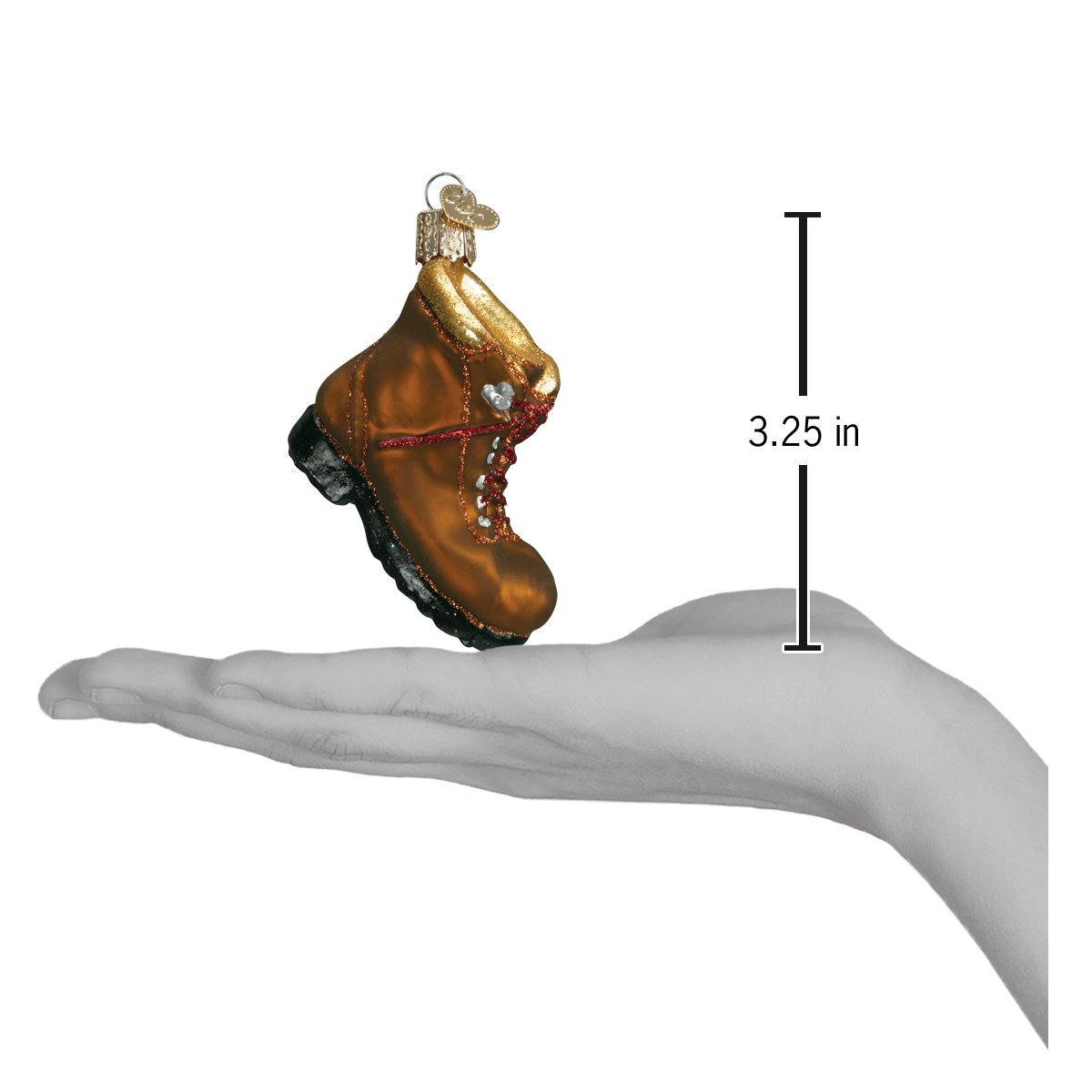 Hiking Boot Ornament - Southlake Paws