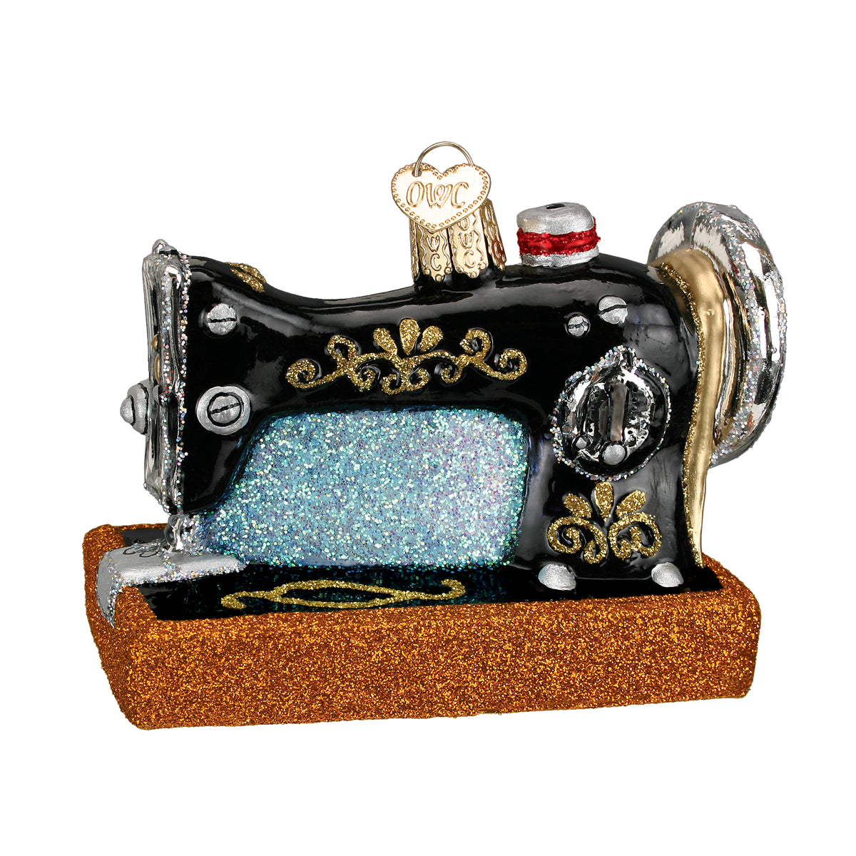 Sewing Machine Ornament - Southlake Paws