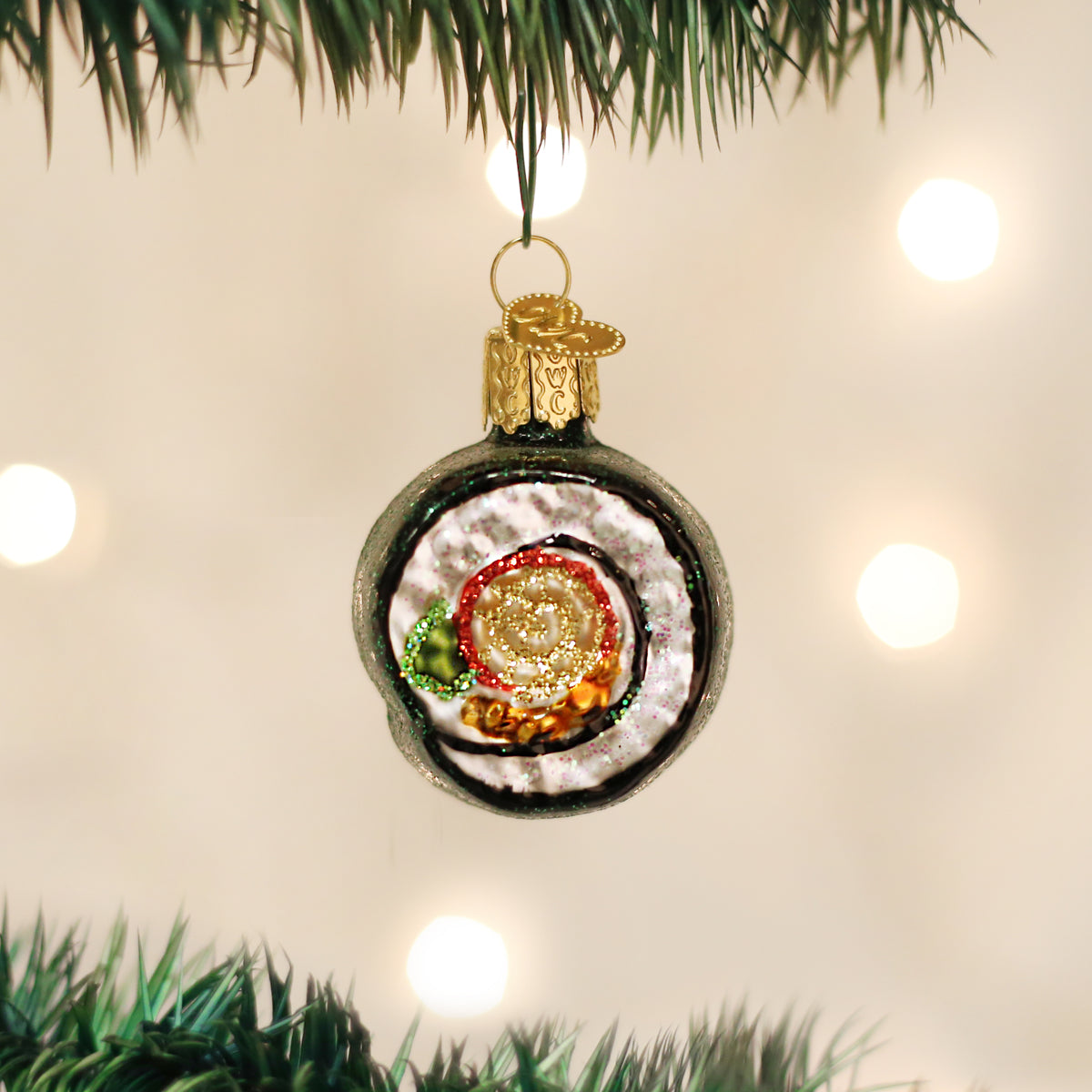 Sushi Roll Ornament - Southlake Paws