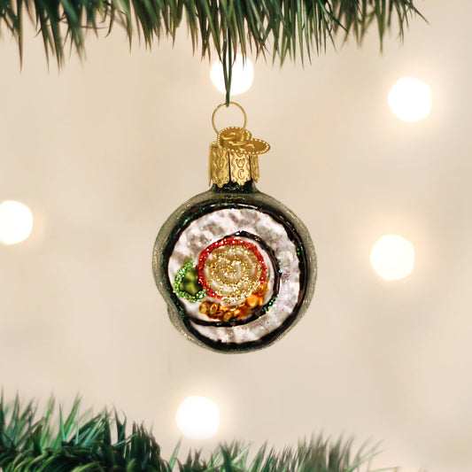 Sushi Roll Ornament - Southlake Paws