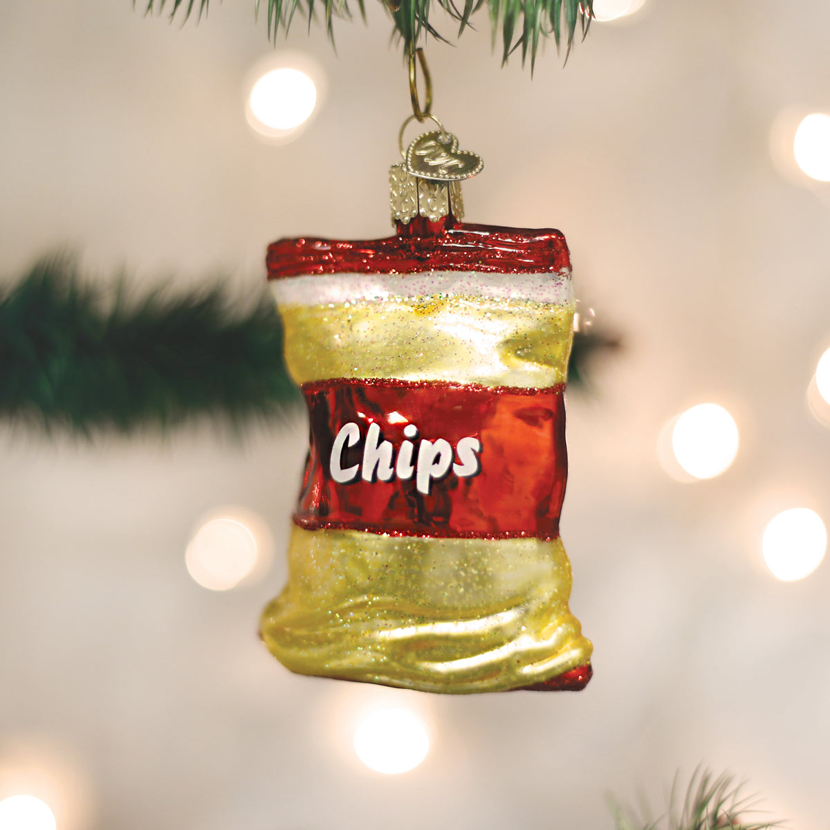 Bag Of Chips Ornament - Southlake Paws