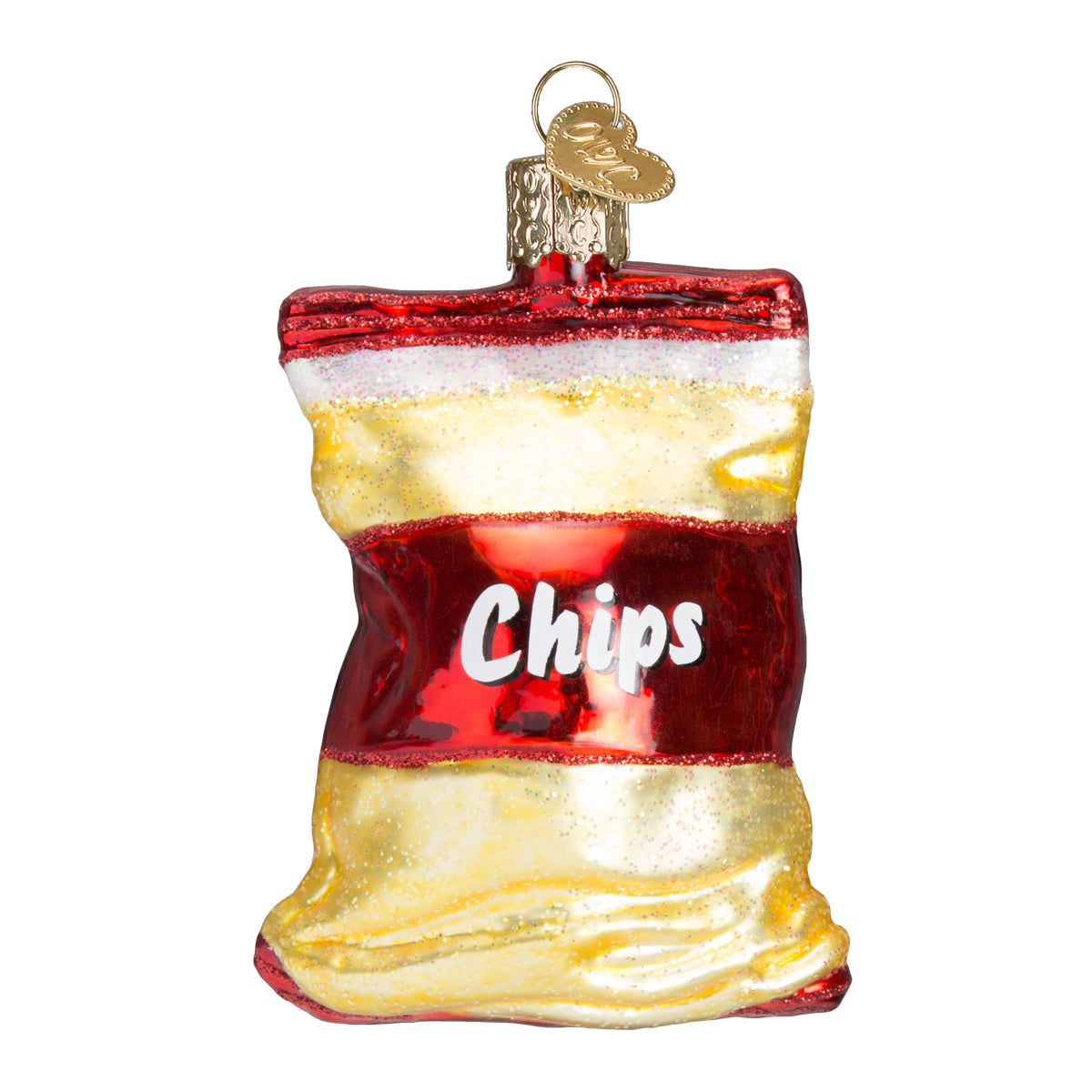 Bag Of Chips Ornament - Southlake Paws