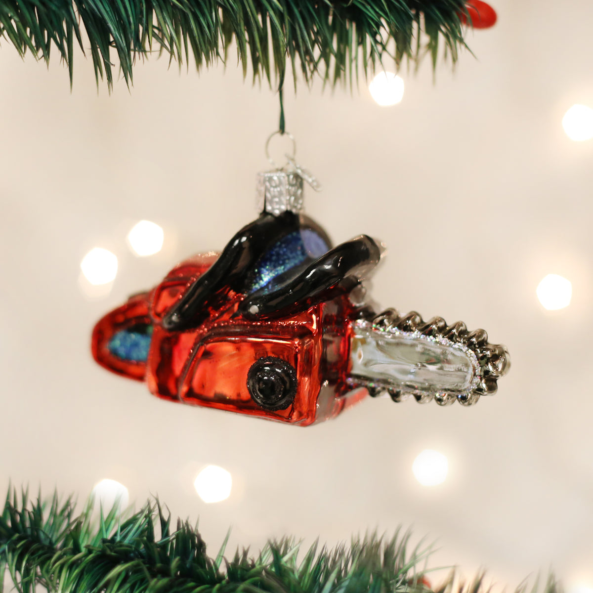 Chain Saw Ornament - Southlake Paws