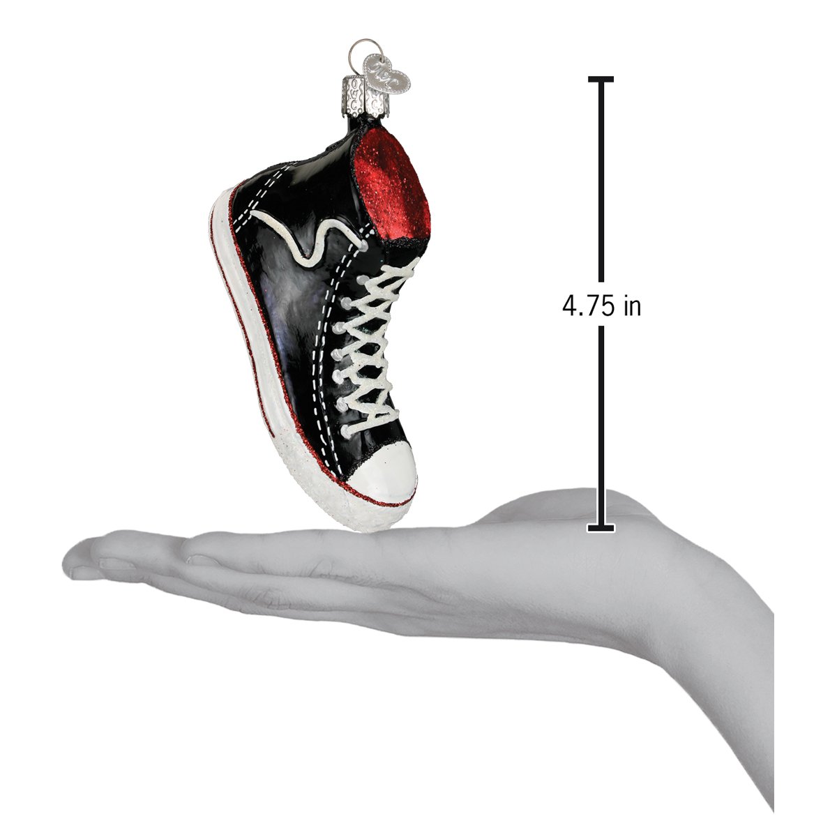 High Top Sneaker Ornament - Southlake Paws