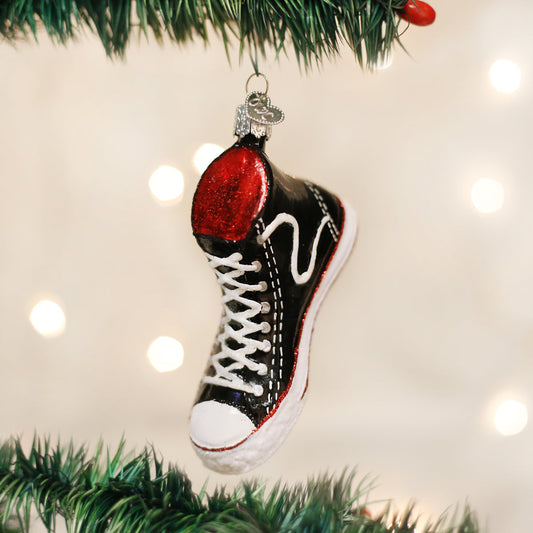 High Top Sneaker Ornament - Southlake Paws