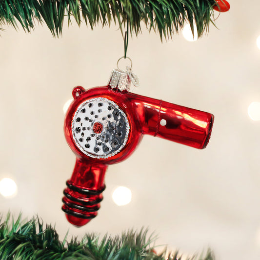 Blow-dryer Ornament - Southlake Paws