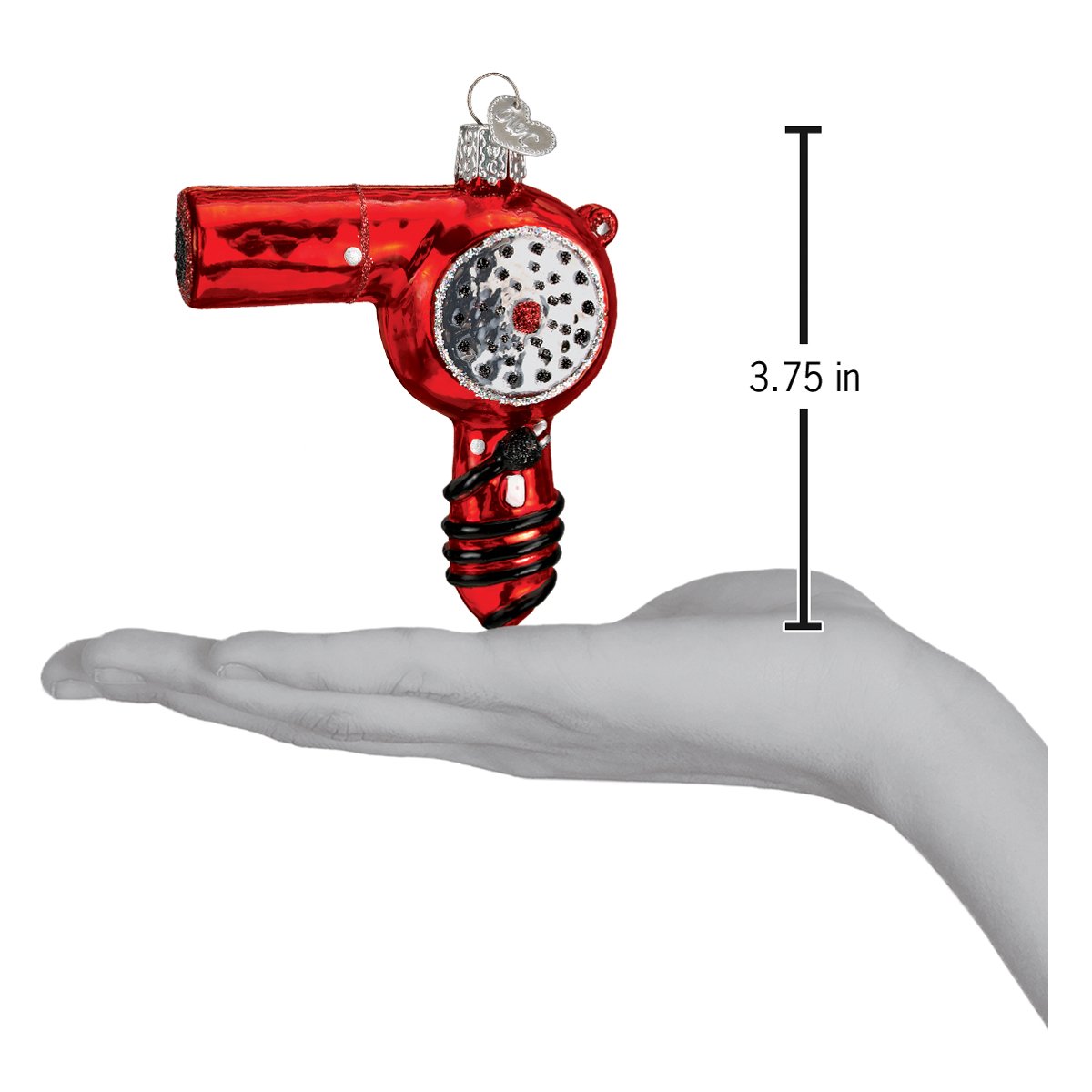 Blow-dryer Ornament - Southlake Paws
